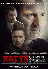 Plakat filmu Katyń - ostatni świadek